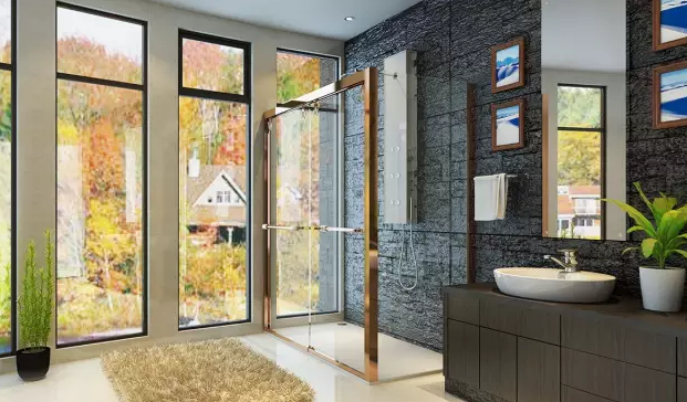 居室內(nèi)一角的淋浴房