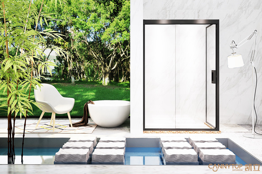 一款不銹鋼淋浴房，帶來愜意的沐浴體驗(yàn)